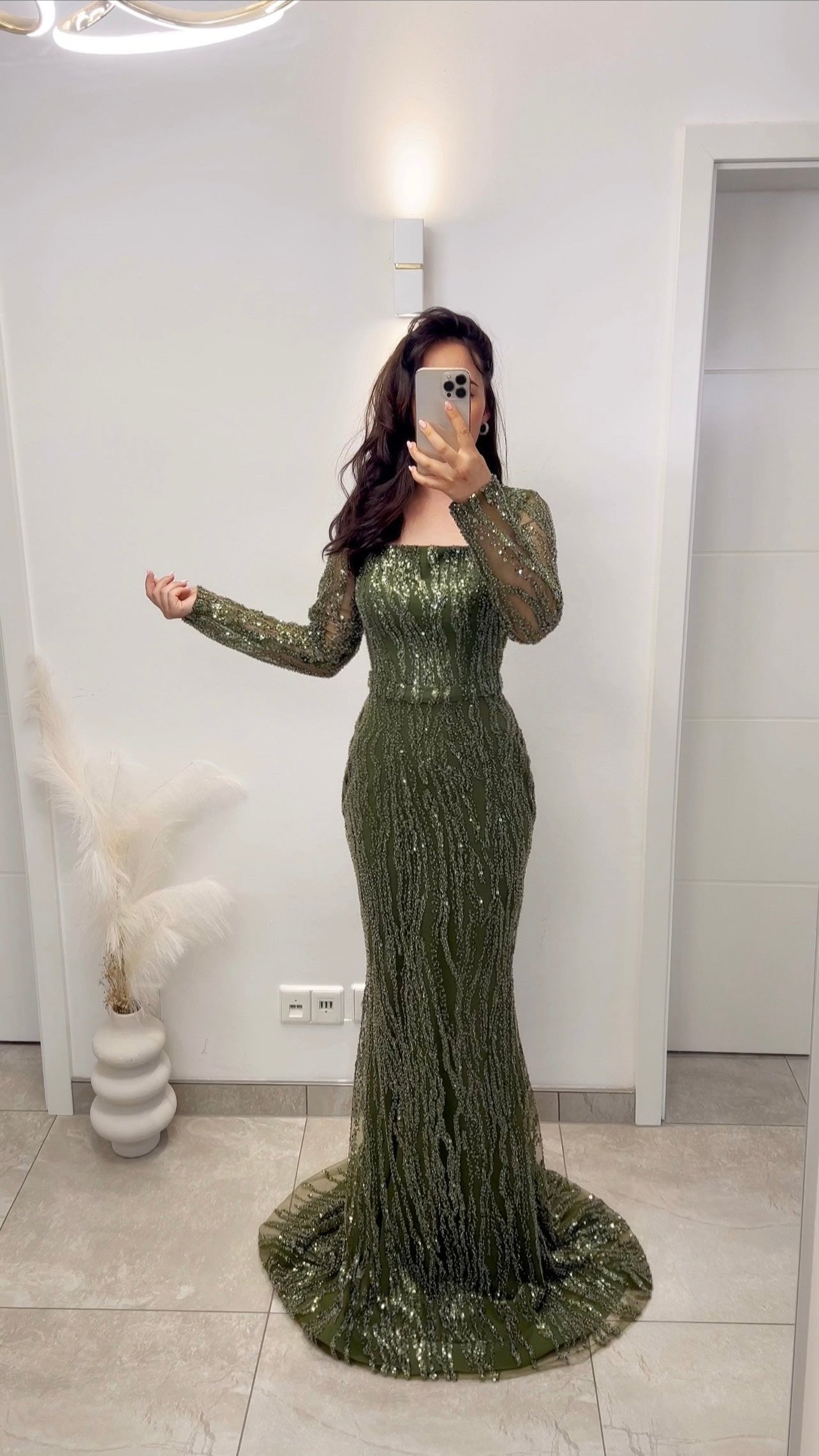 Selen Dress Khaki